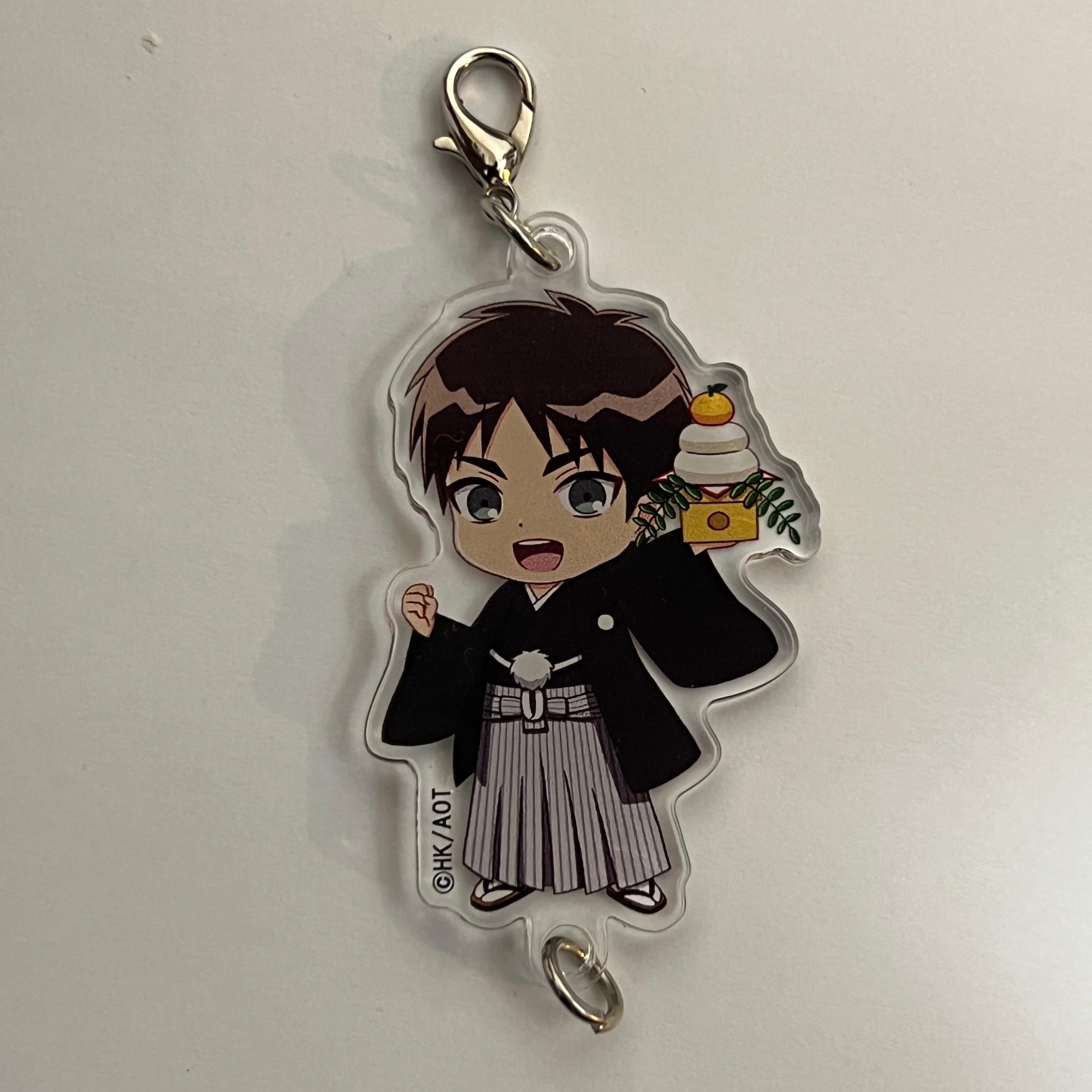 Attack On Titan Eren Yeager acrylic keychain