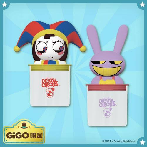 The Amazing Digital Circus Gigo Pomni Cup Container Figure Japan Exclusive