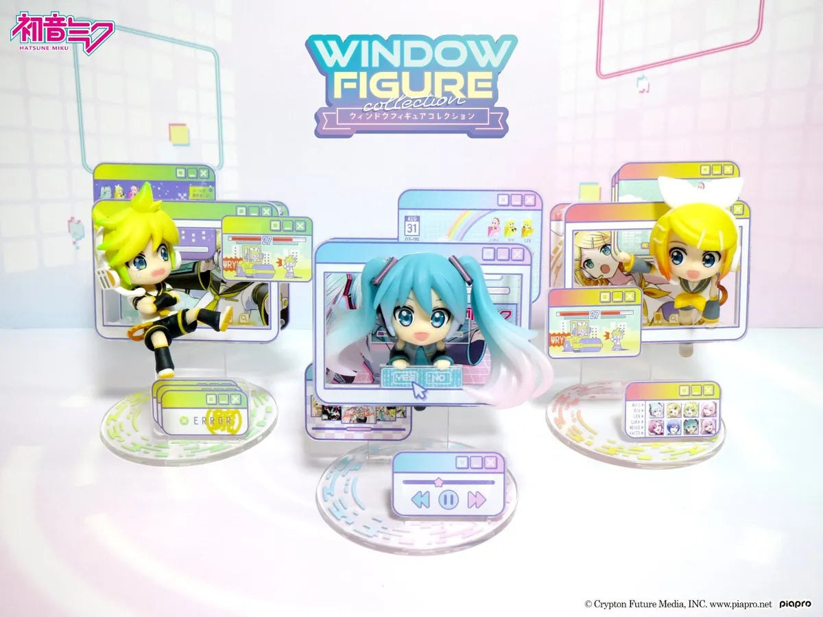 Vocaloid Meiko Window Figure Blind Boxes by Re-ment