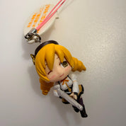 Puella Magi Madoka Magica Mami Tomoe mini figurine strap keychain JP