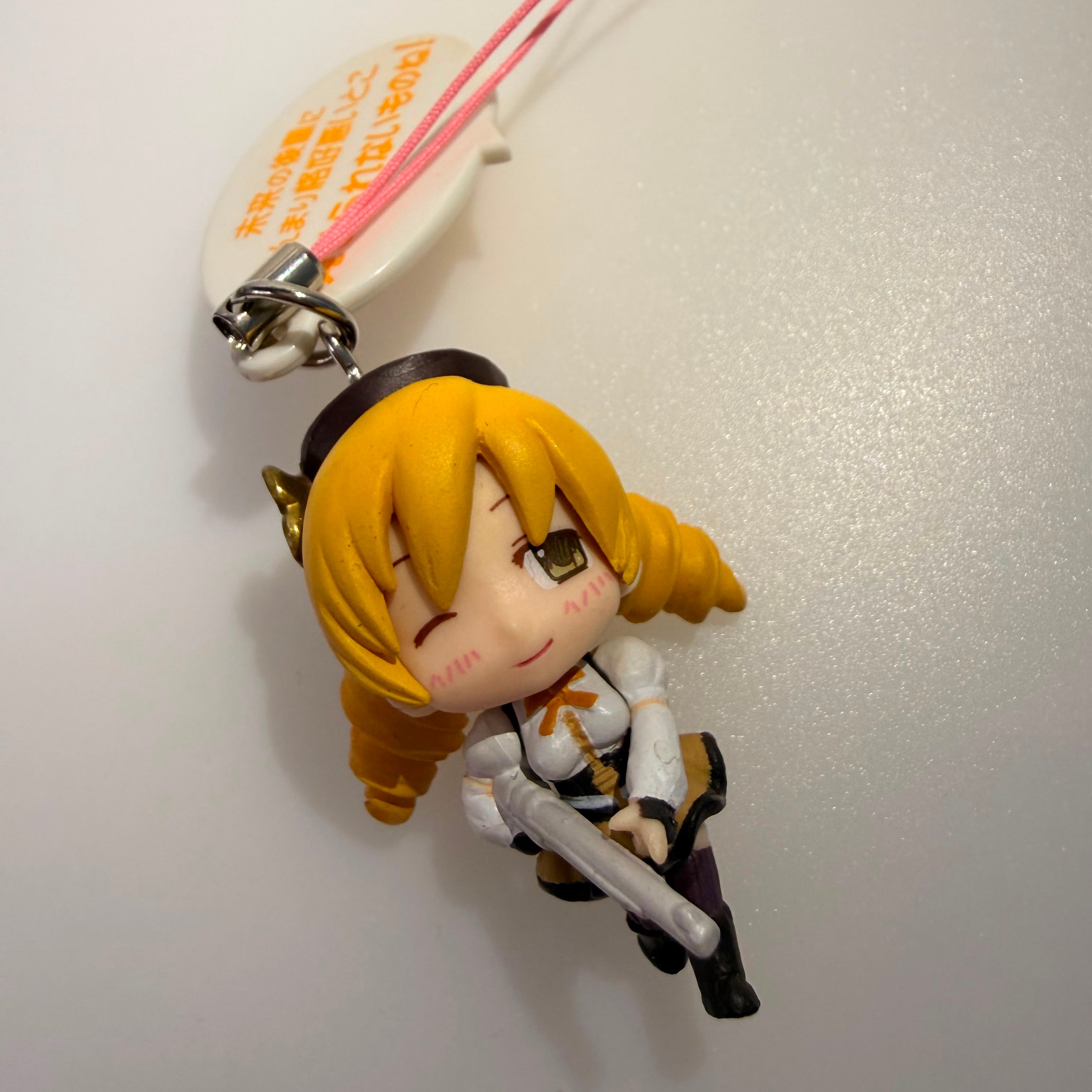 Puella Magi Madoka Magica Mami Tomoe mini figurine strap keychain JP