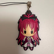 Puella Magi Madoka Magica Kyoko Sakura chibi strap rubber keychain JP