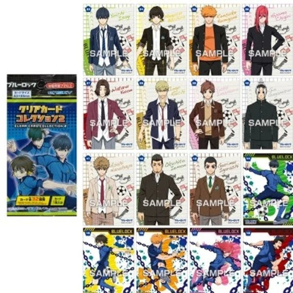 Blue Lock Clear Card Collection Volume 2 Blind Bag (1 Random Card)
