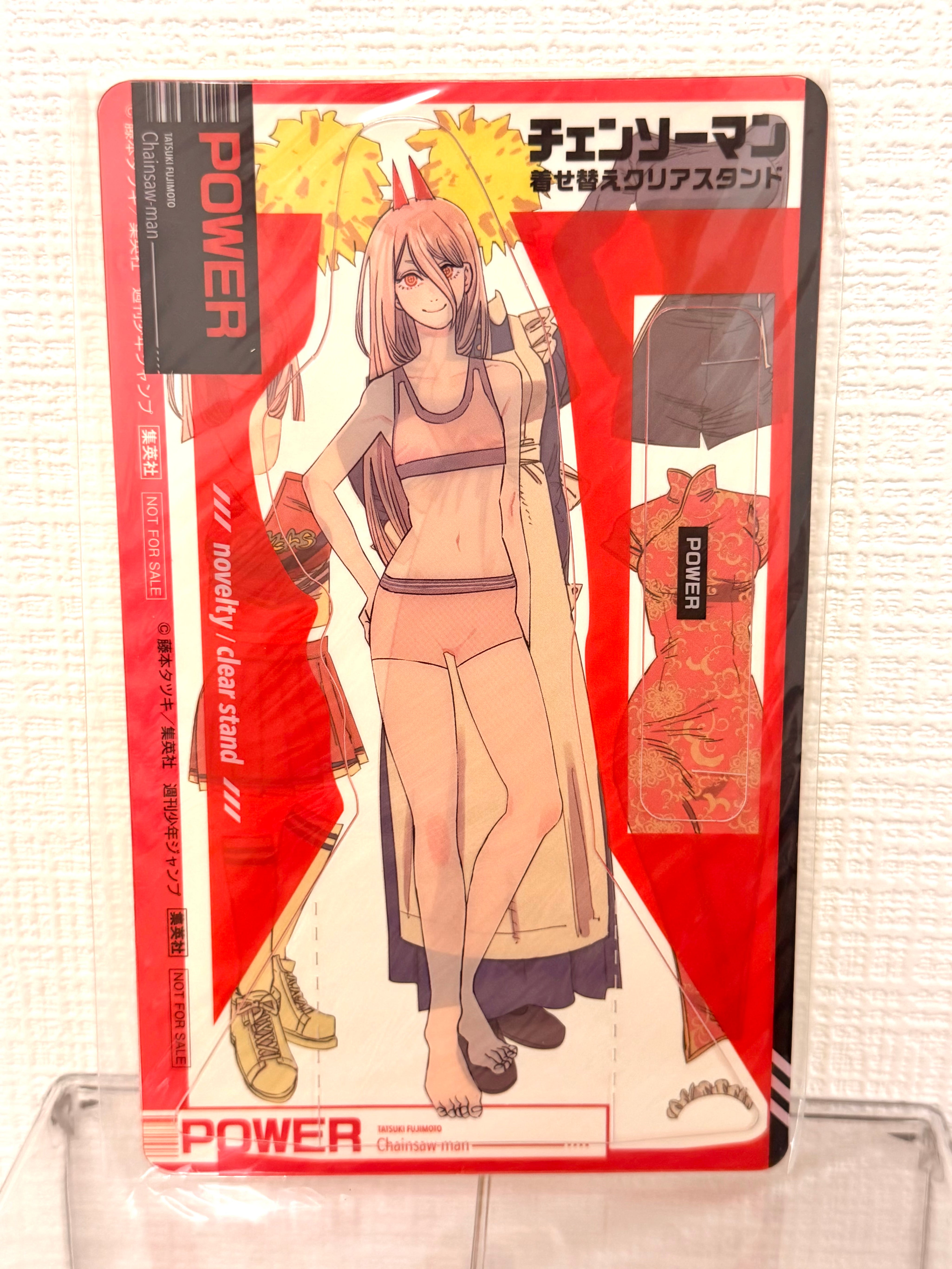 Chainsaw Man Power Official Collector Dress Up Poster Bonus JP