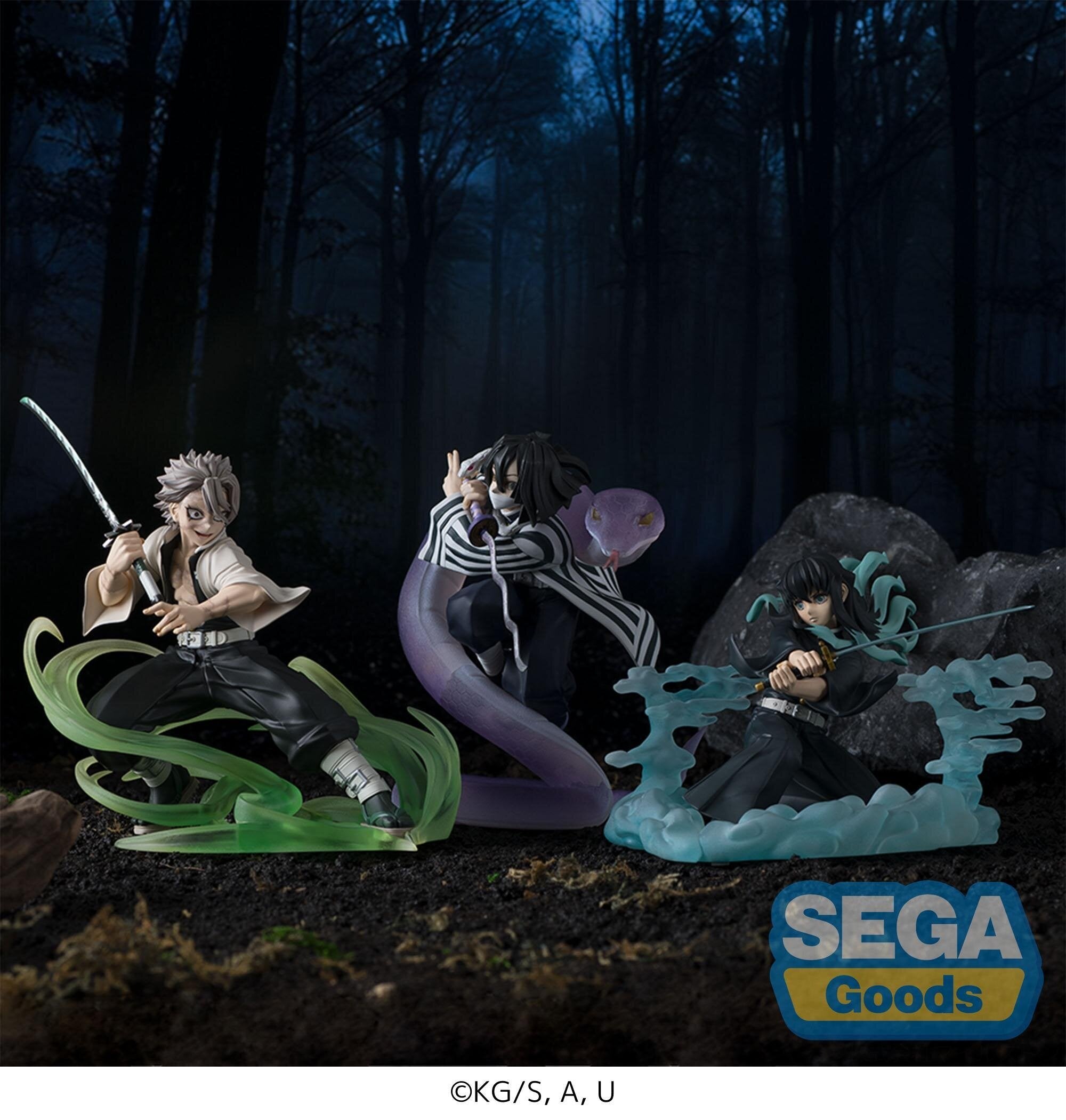 Demon Slayer Sanemi Xross Link figure by SEGA