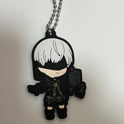 NieR: Automata Ver1.1a 9s & Pod 153 rubber keychain