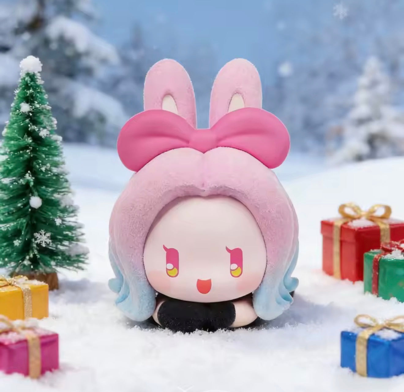 Alien Stage Rabbit Series Fluffy Sleeping Figure Blind Box