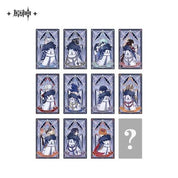 Genshin Impact Official Fatui Harbingers Collector Display Card Blind Bag (1 Random Character)