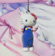 Sanrio Puriland Flocked Mascot Keychain Japan Exclusive 2026