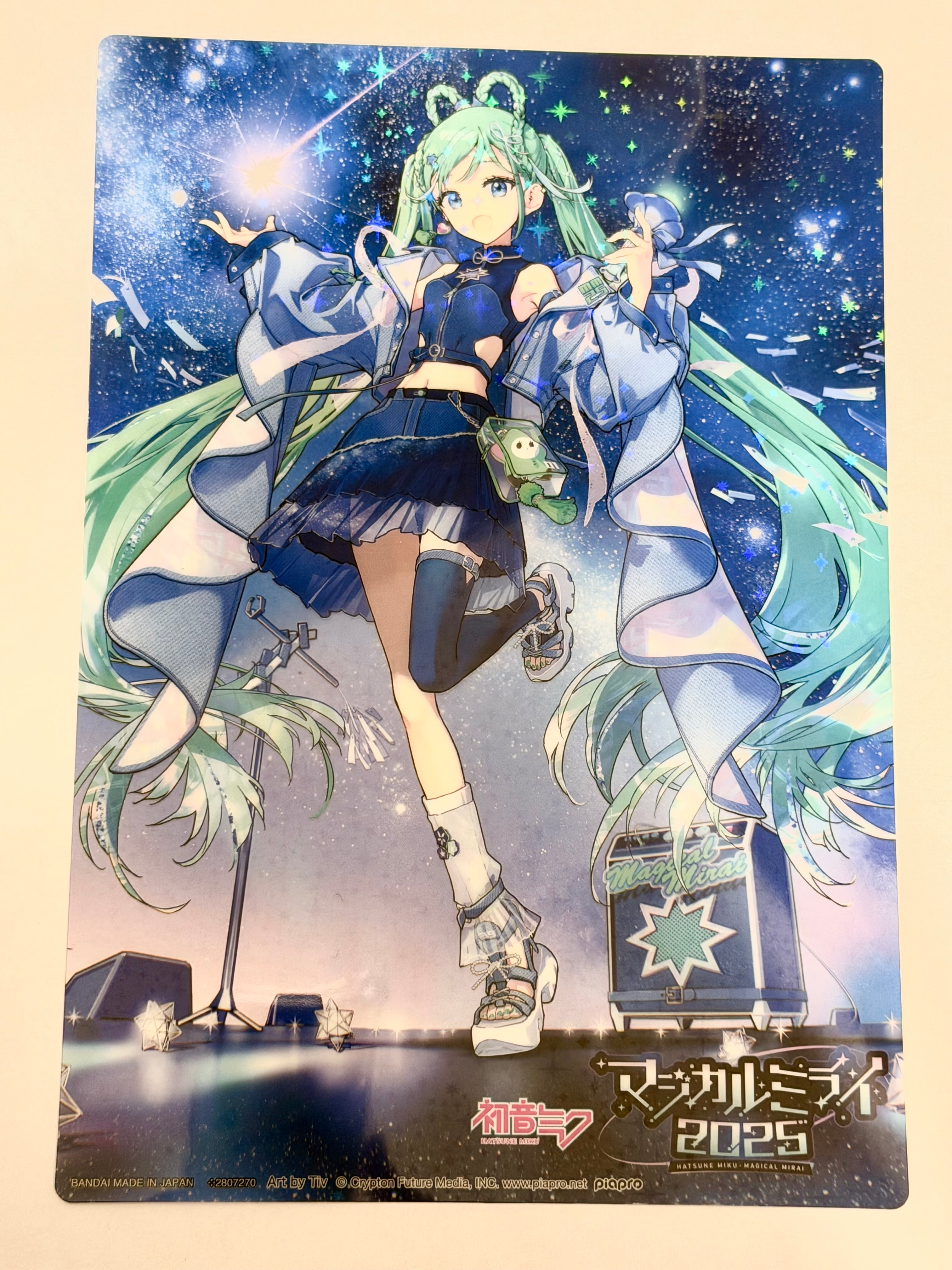Hatsune Miku Acrylic Vocaloid Project Sekai Official Collector Postcard 263127