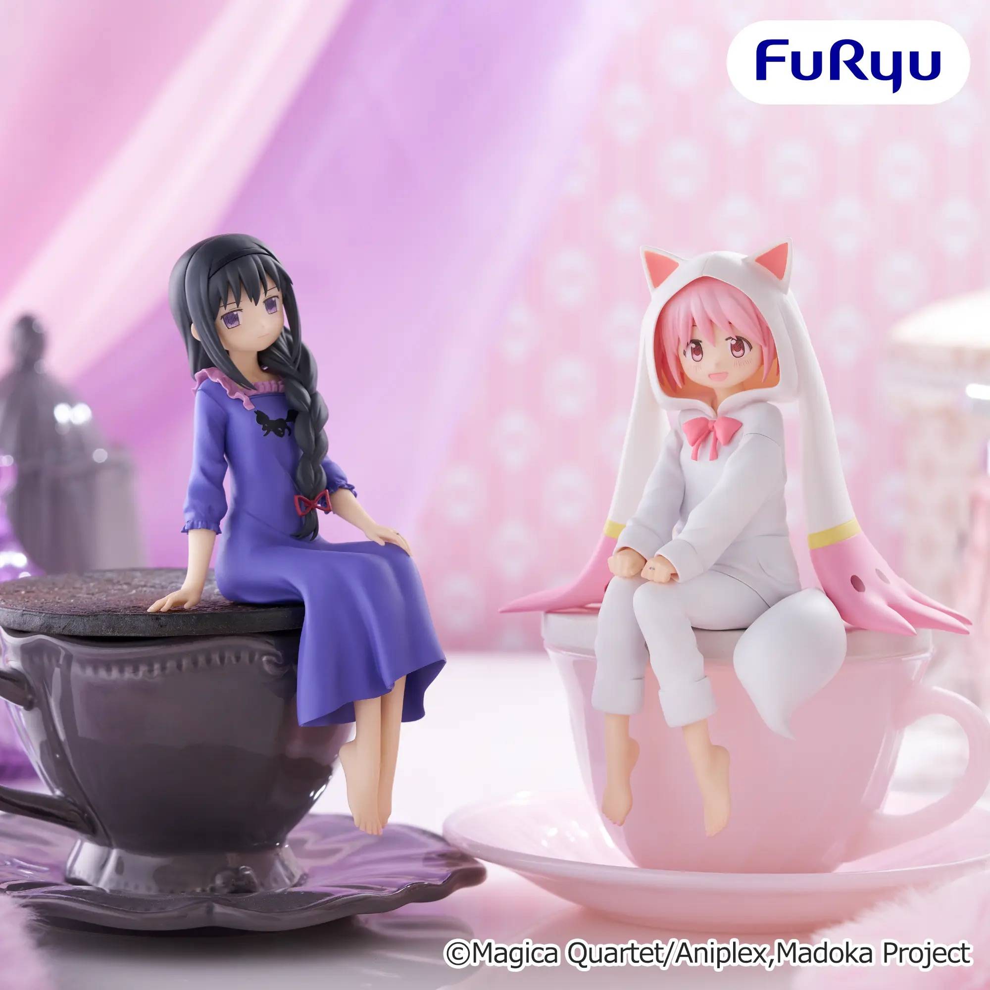 NO BOX Puella Magi Madoka Magica Homura Noodle Stopper Figure by Furyu