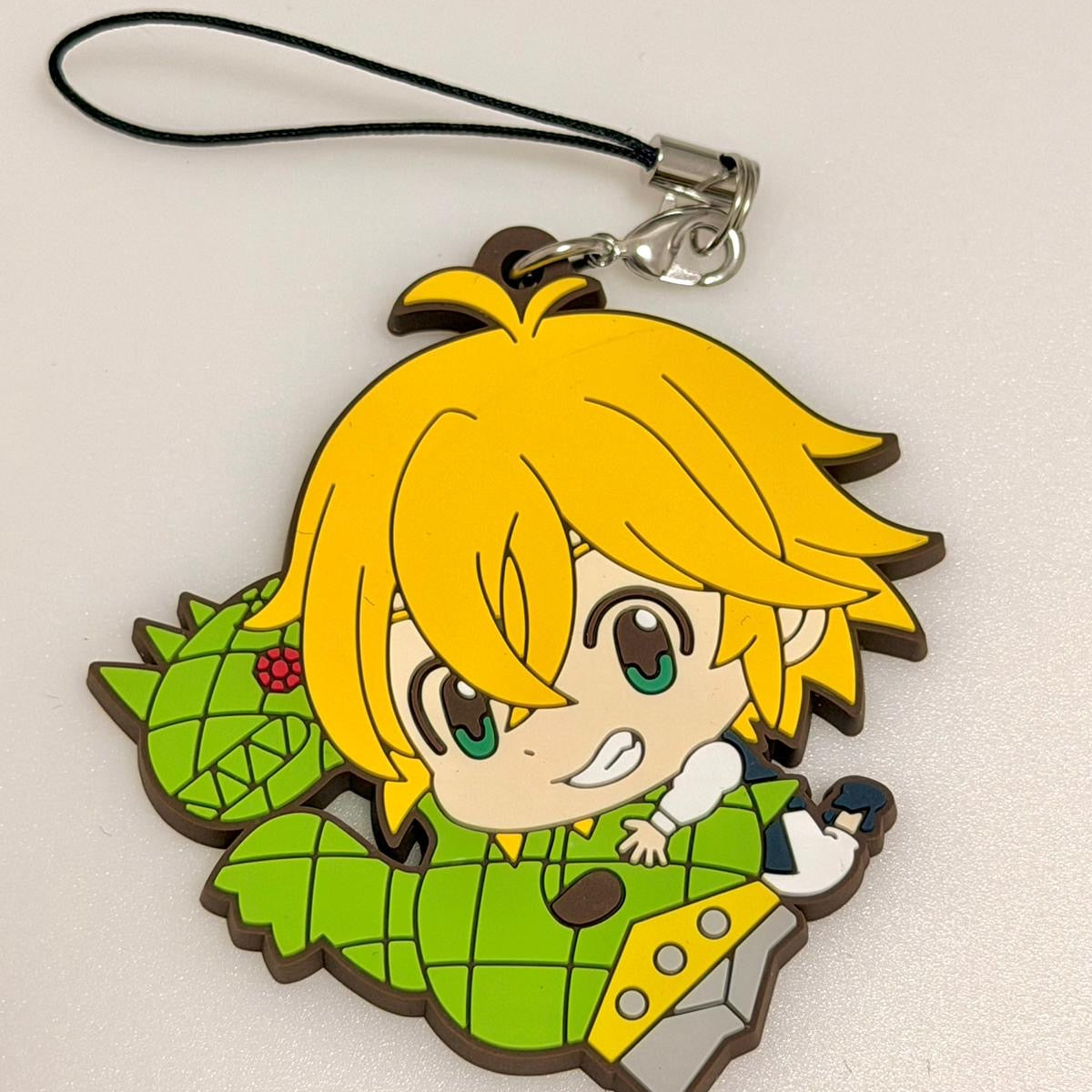 Seven Deadly Sins Meliodas strap rubber keychain