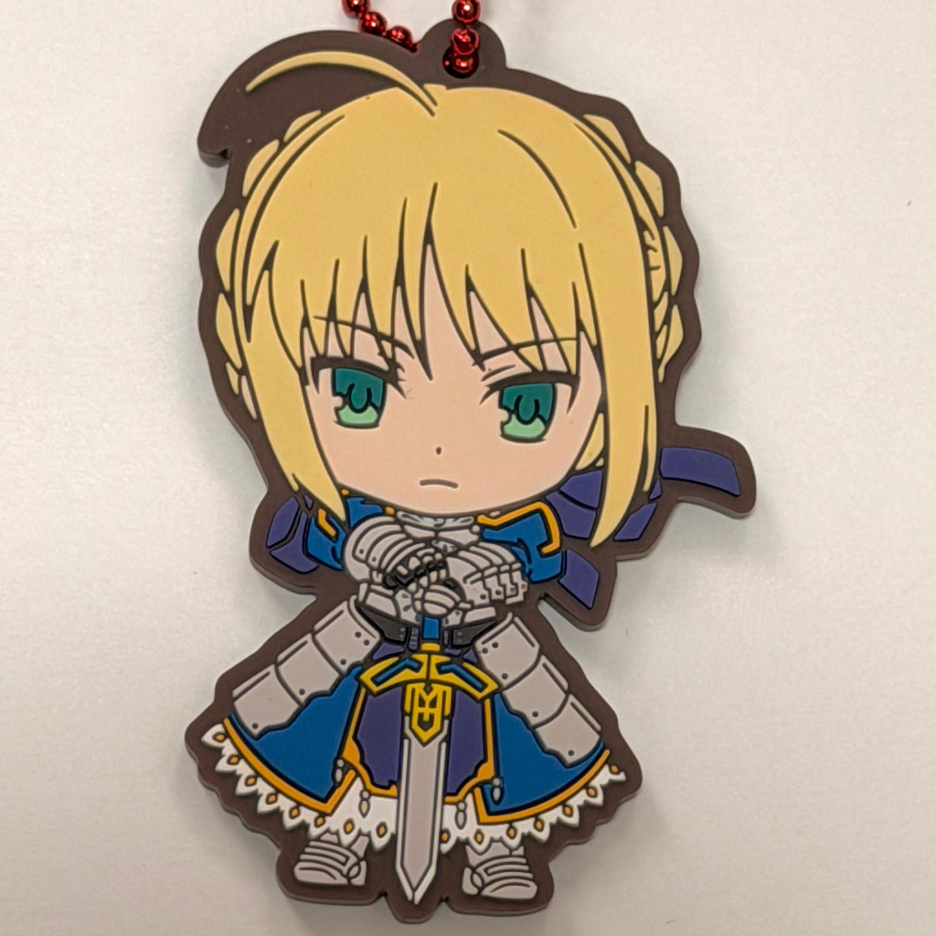 Fate/ Stay night Heaven’s Feel Saber rubber keychain