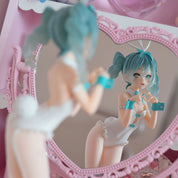 OPEN BOX Vocaloid BiCute Bunnies Hatsune Miku (Rurudo White Color Ver.) Figure