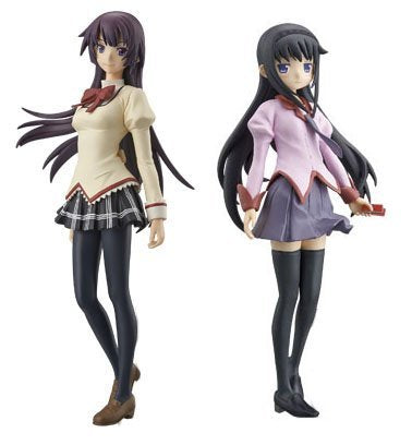 Madogatari Madoka Magica Hitagi & Homura Aniplex Collaboration Figure Set of 2 (RARE)