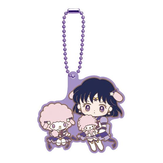 Sailor Moon x Sanrio 30th Anniversary Official Gashapon Rubber Keychain Vol.2