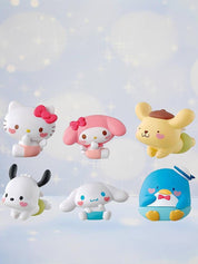Sanrio Characters Gashapon Hugcot Pearl Angel Ver. Cord Hugging Mini Figures