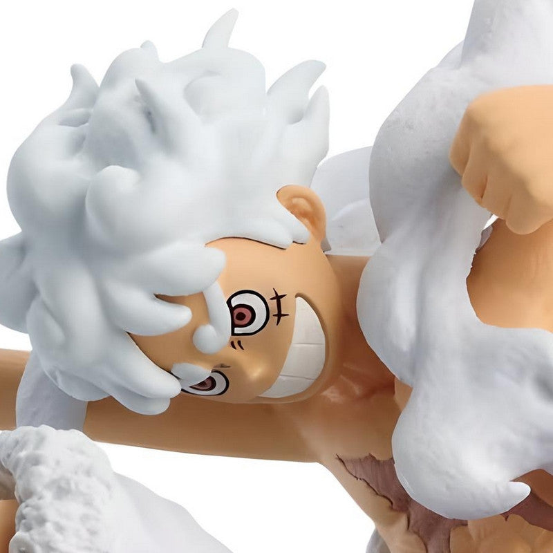 OPEN BOX COPPIA FIGURE Monkey D. Luffy Gear 5 VS Rob Lucci One Piece Scenic View