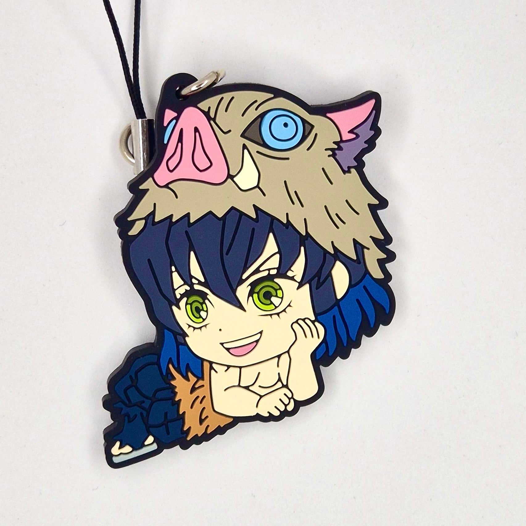 Demon Slayer Official Inosuke Rubber Keychain
