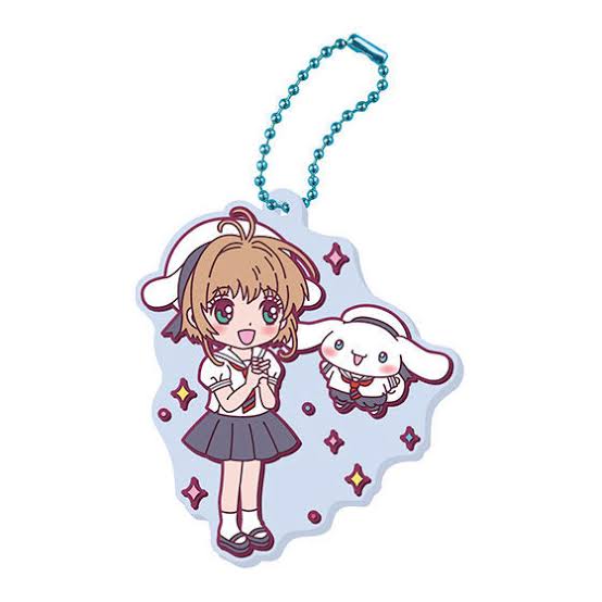 Sanrio x Card Captor Sakura Rubber Keychain Gashapon JP Vol.2