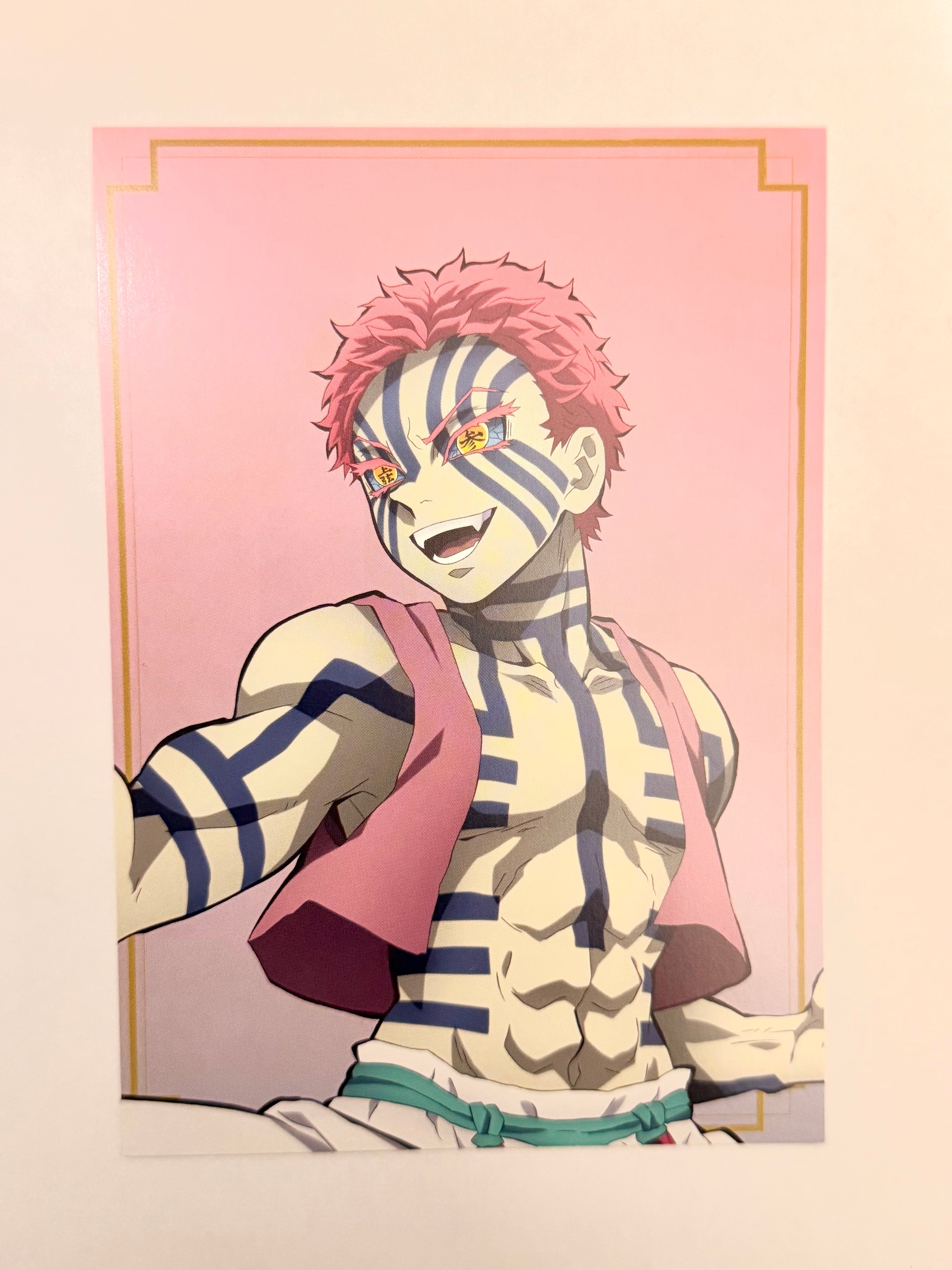 Demon Slayer Akaza Official Collector Postcard A5 263111