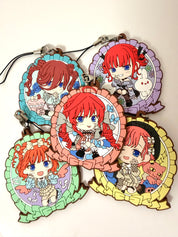 The Quintessential Quintuplets  Official Rubber Keychain JP Set of 5 Complete 263139