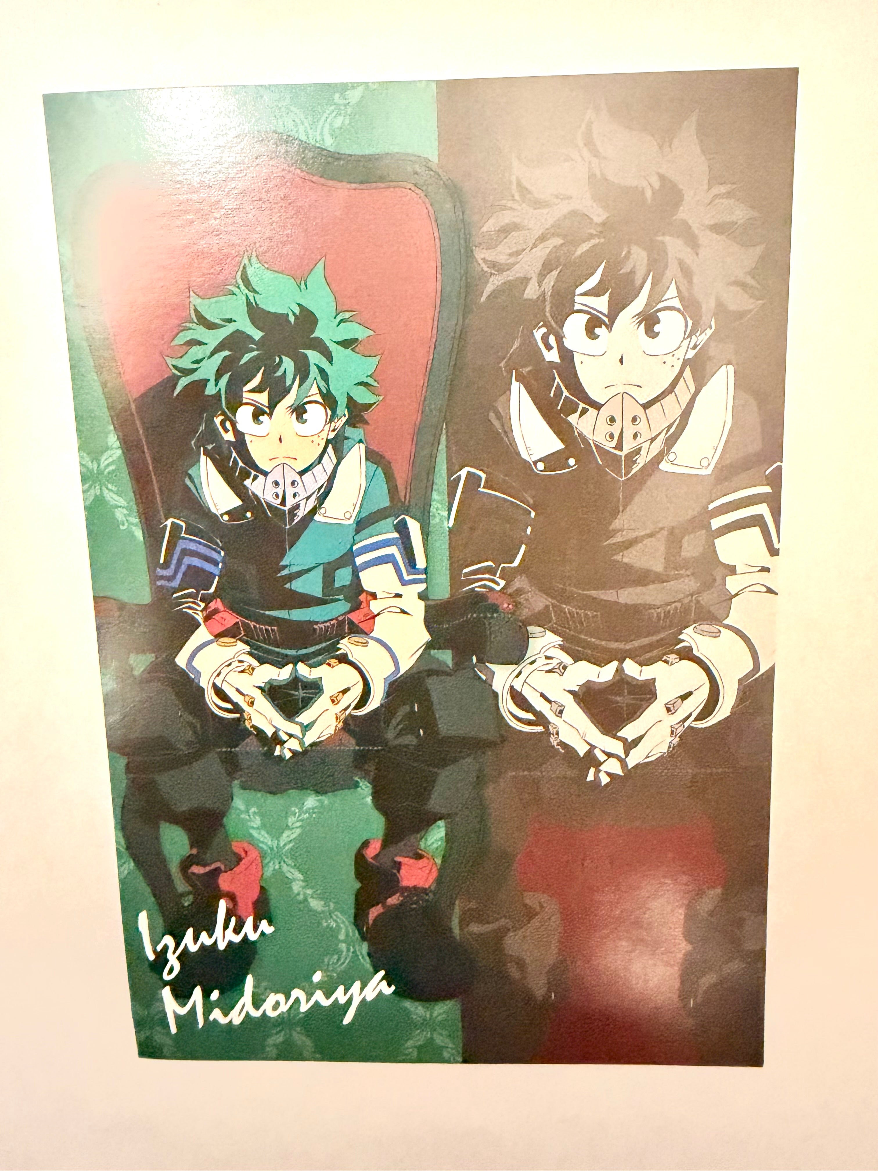 My Hero Academia Midoriya Official Collector Postcard A5 263104