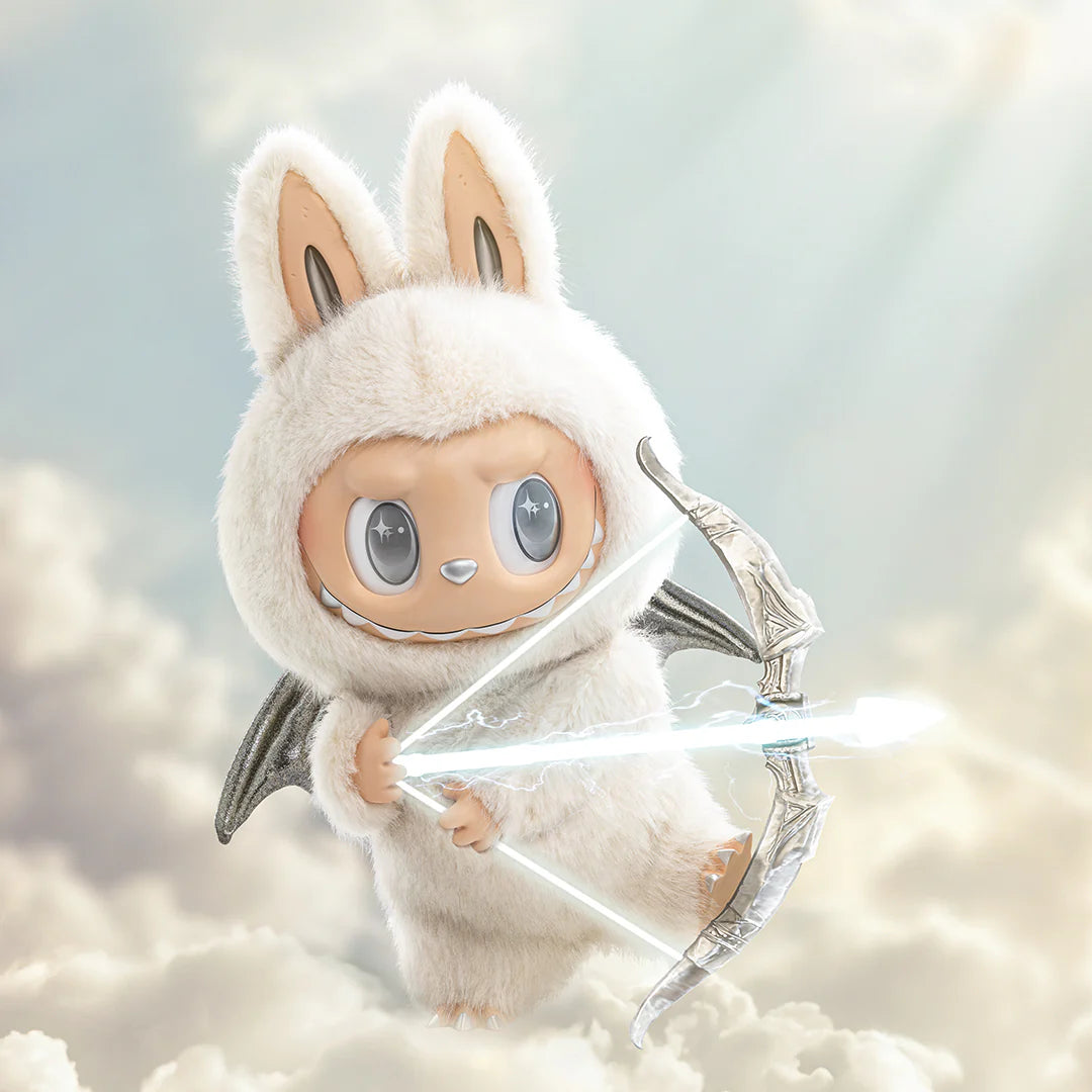 Pop Mart The Monsters Zimomo Angel In Clouds Collector Labubu Figure (RARE)