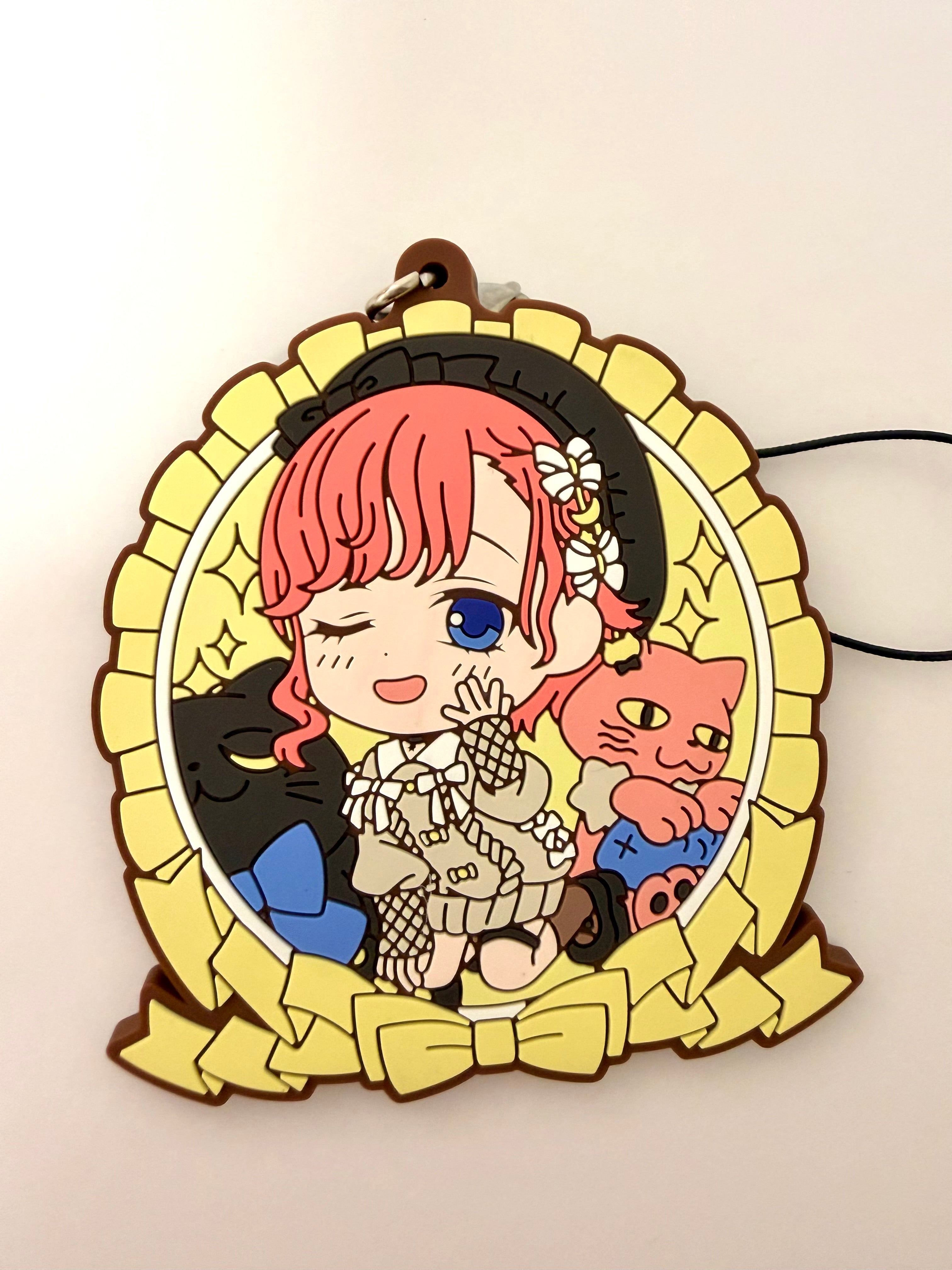 The Quintessential Quintuplets  Official Rubber Keychain JP Set of 5 Complete 263139