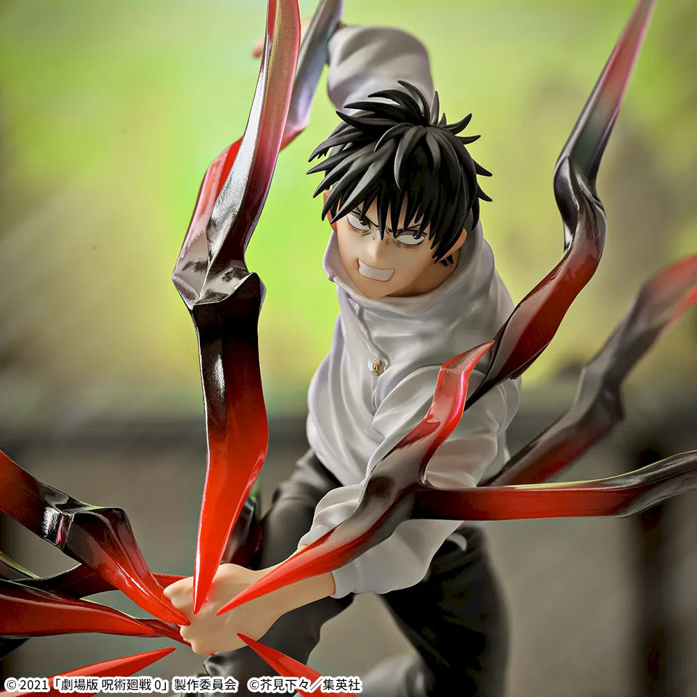 OPEN BOX JUJUTSU KAISEN 0 Yuta Okkotsu Black Flash Figure by SEGA