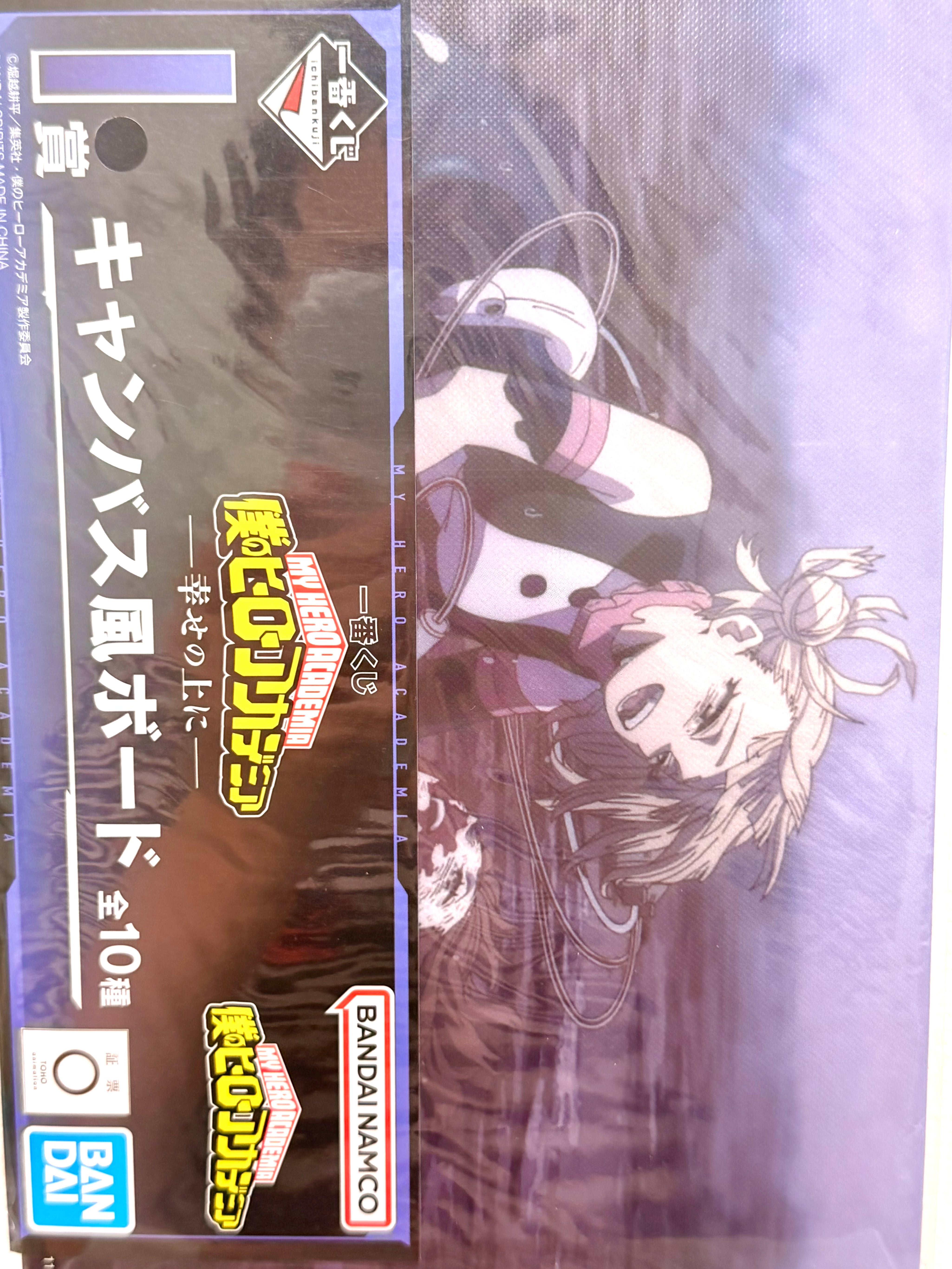 My Hero Academia Toga and Uraraka Official Canvas Print JP Ichiban Kuji