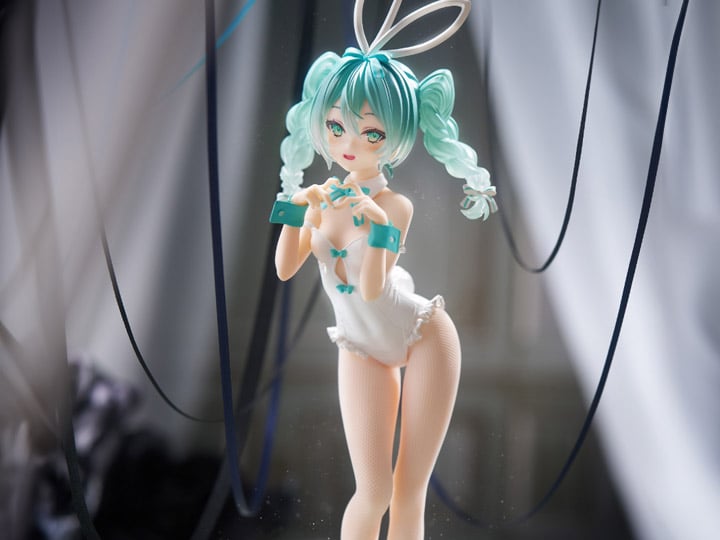 OPEN BOX Vocaloid BiCute Bunnies Hatsune Miku (Rurudo White Color Ver.) Figure