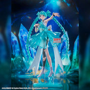Vocaloid Banpresto Evolve Clearluxe Hatsune Miku EmeraldGem Figure