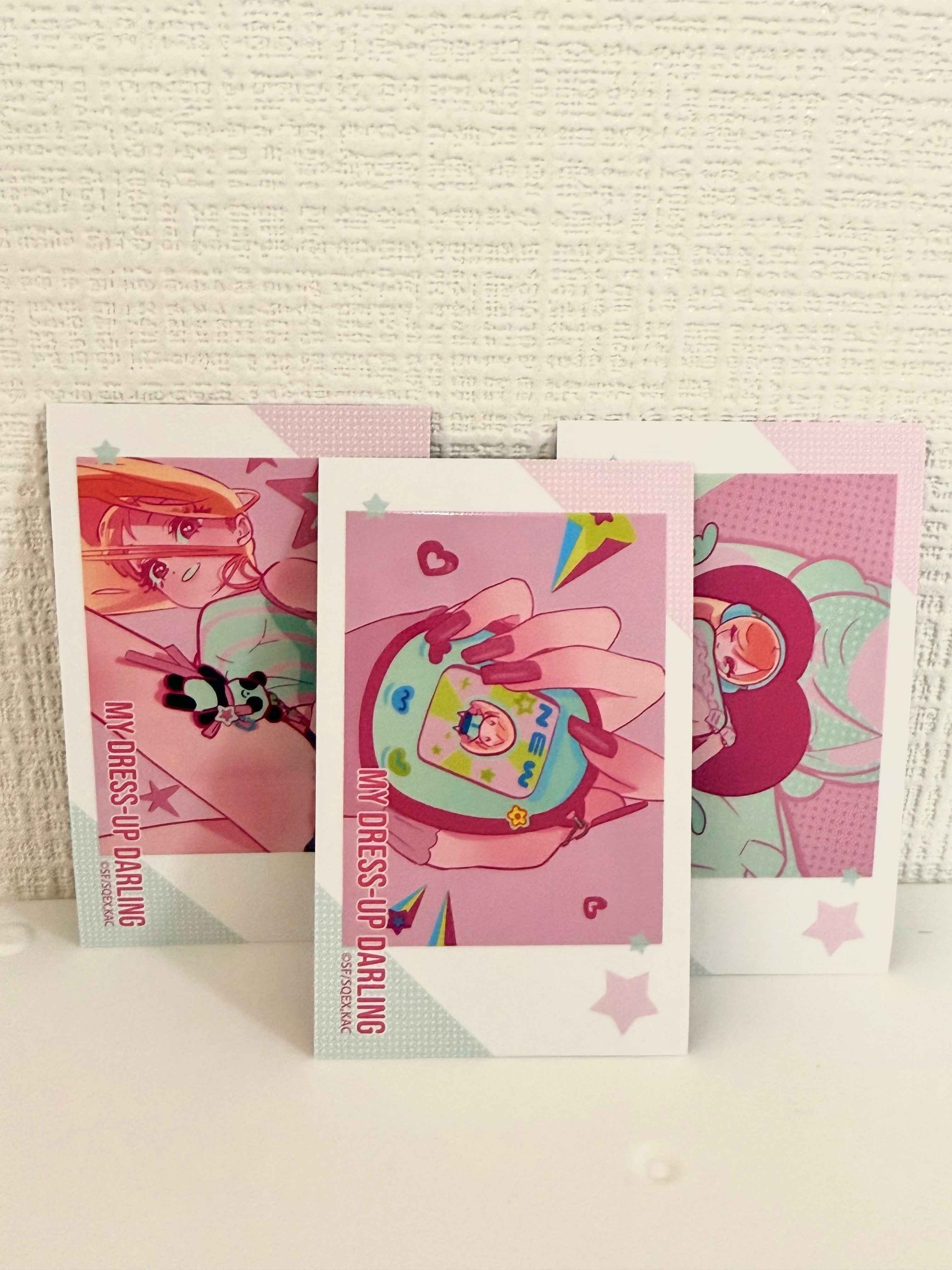 My Dress Up Darling  Marin Official Collector Card Set of 3 263150