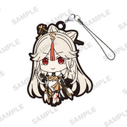 Genshin Impact Ningguang Official Rubber Keychain Mascot Gashapon Strap Vol.3