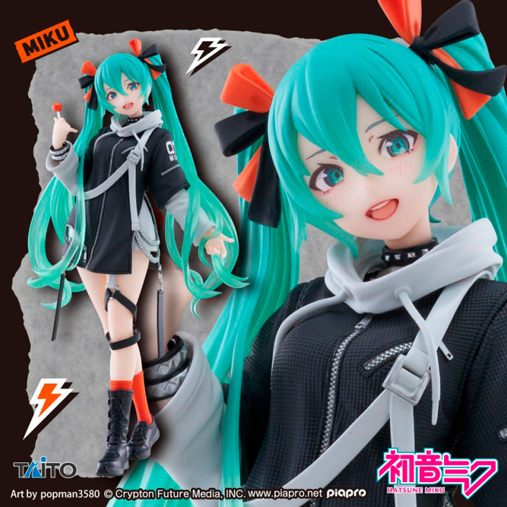 OPEN BOX Hatsune Miku - Wonderland Figure Fashion Punk Version