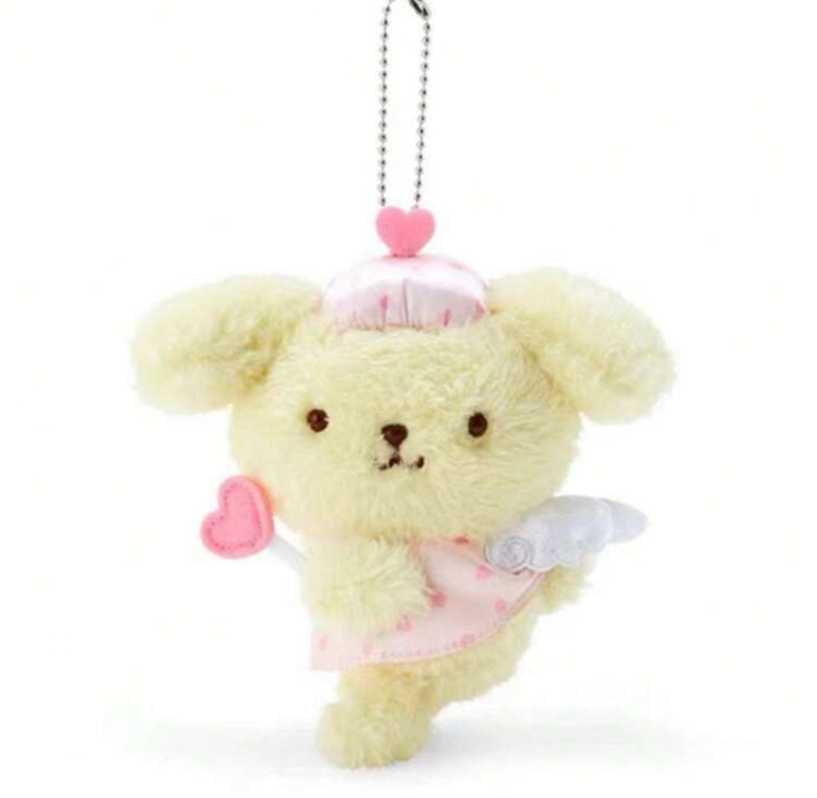 Sanrio Pink Dreaming Angel Cupid Plush keychains