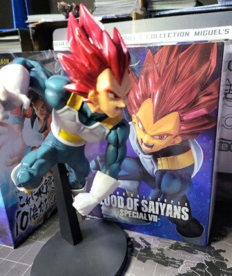 NO BOX Dragon Ball Super Blood Of Sayan Vegeta Figure by Bandai