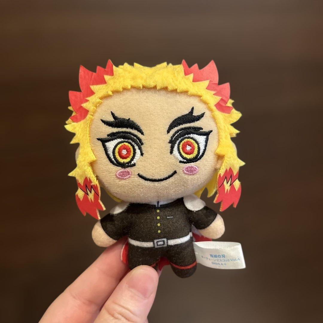 Demon Slayer Rengoku Mini Plush Keychain JP