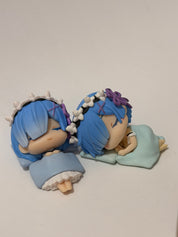 Re Zero Rem Official Gashapon Sleeping Figure