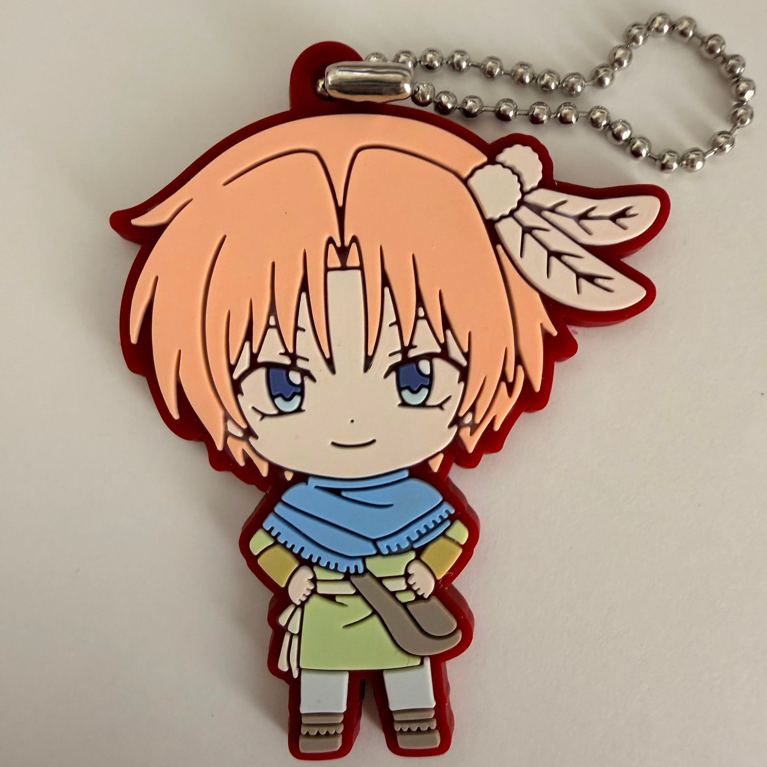 Yona of the Dawn Yoon rubber keychain by Bandai