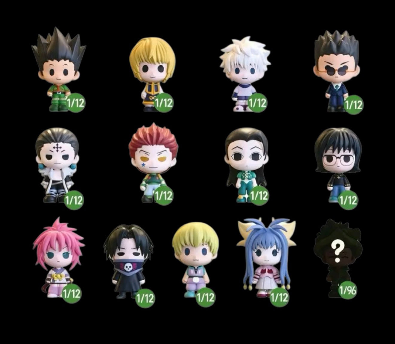 Hunter x Hunter Official Mini Figure Minuature Blind Box (1 Random)