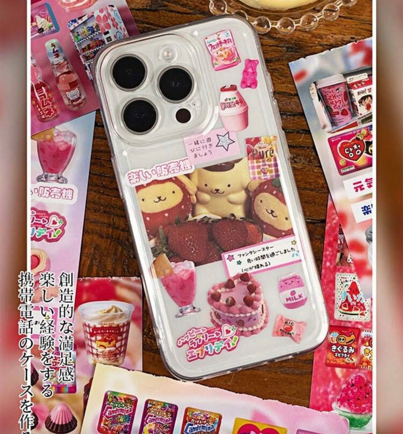 Japanese y2k retro Food Cuisine Themed Collage Sticker Cutout Book 20 pages/book