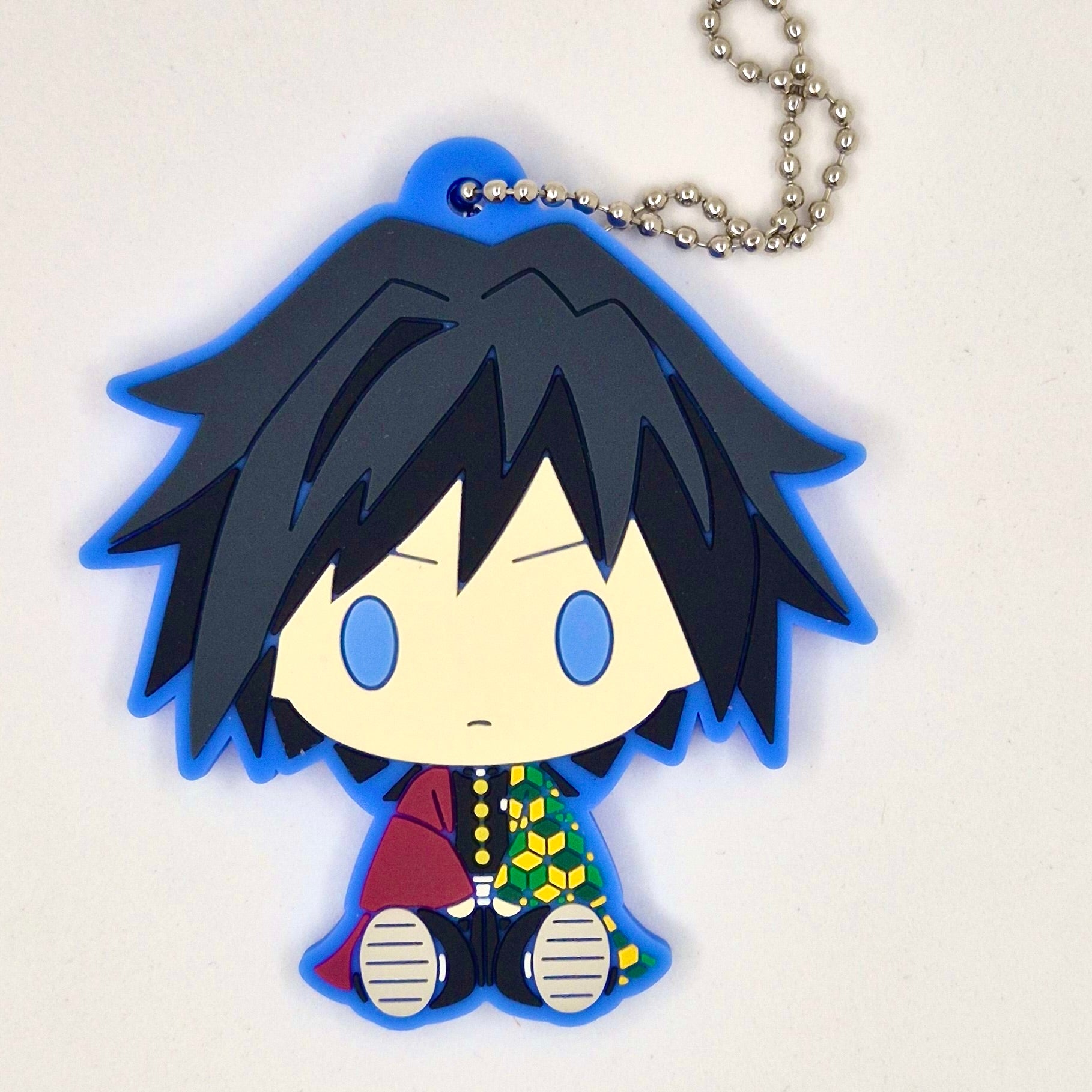 Demon Slayer Official Tomioka Giyu Rubber Keychain