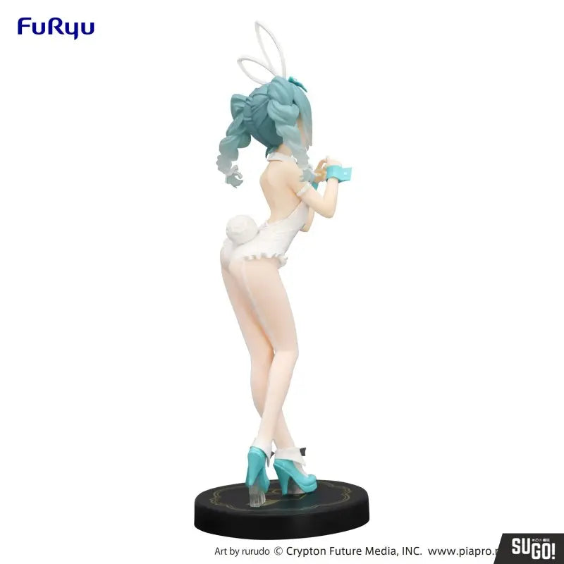OPEN BOX Vocaloid BiCute Bunnies Hatsune Miku (Rurudo White Color Ver.) Figure