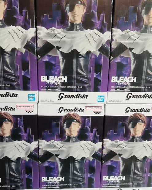 Bleach Aizen Grandista Figure By Bandai