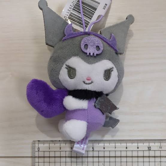 Sanrio JP Kuromi & My Melody angels and demons collector arcade plush keychains (1 random plushie)