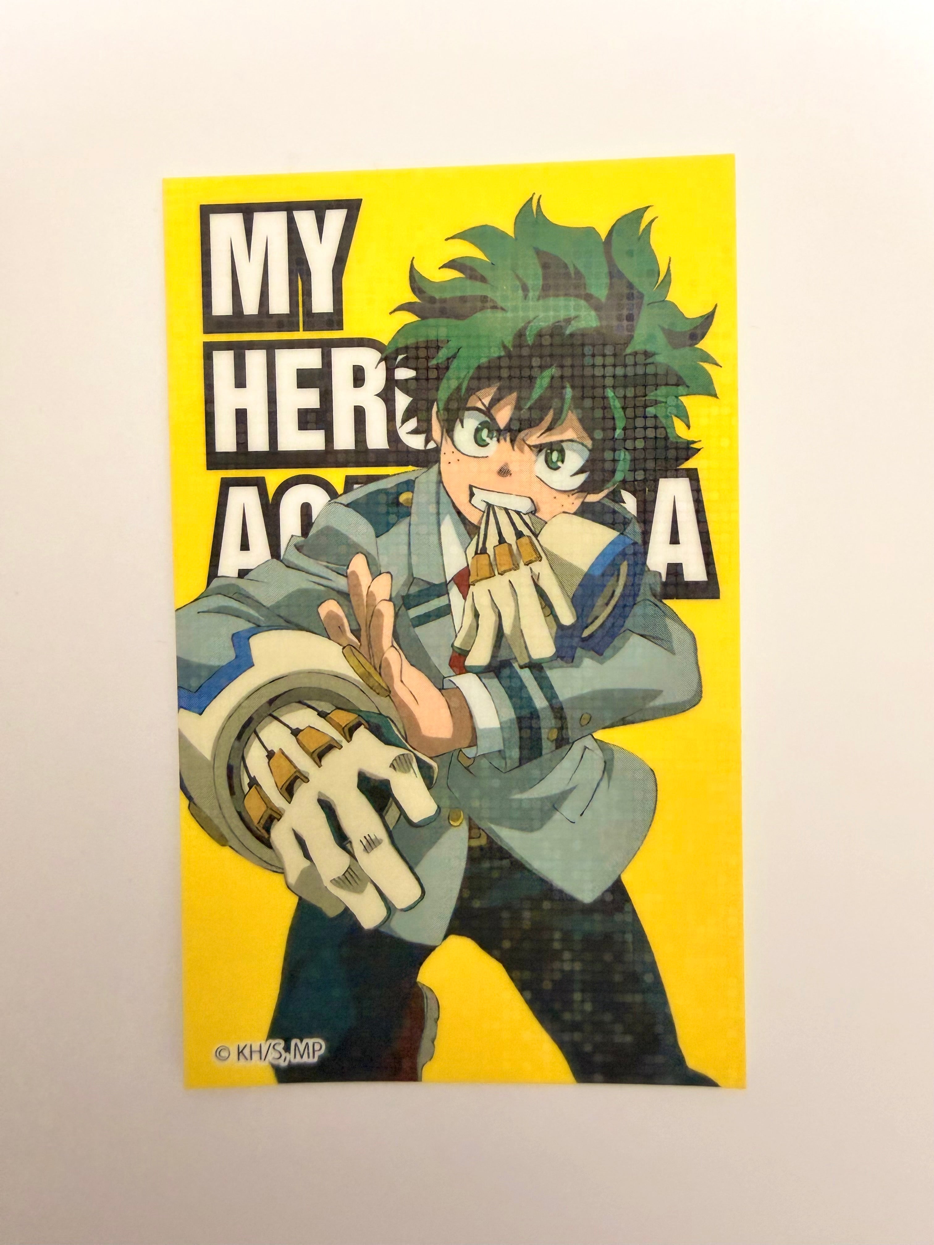 My Hero Academia Bakugo Official Collector Sticker Card 265101