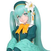 OPEN BOX Vocaloid Hatsune Miku Flower Fairy Lily Noodle Stopper Figure by Furyu