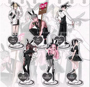 Alien Stage Bunny Themed Acrylic Stands